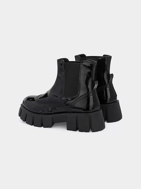 ADORLY Women Casual Chelsea Boots With Chunky Sole