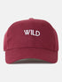Wild Slogan Casual Snapback Cap