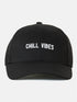 Chill Vibes Women Embroidered Baseball Cap