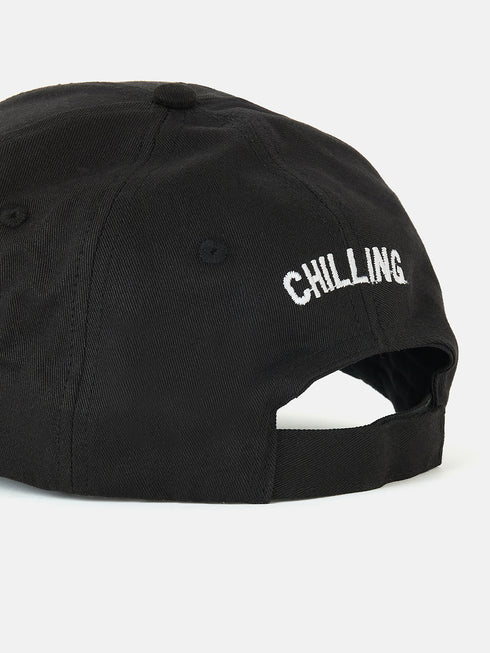 Chill Vibes Women Embroidered Baseball Cap