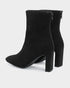 ADORLY Chunky Designer Heel Suede Boots