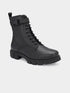 ADORLY Women Round Toe Chunky Boots