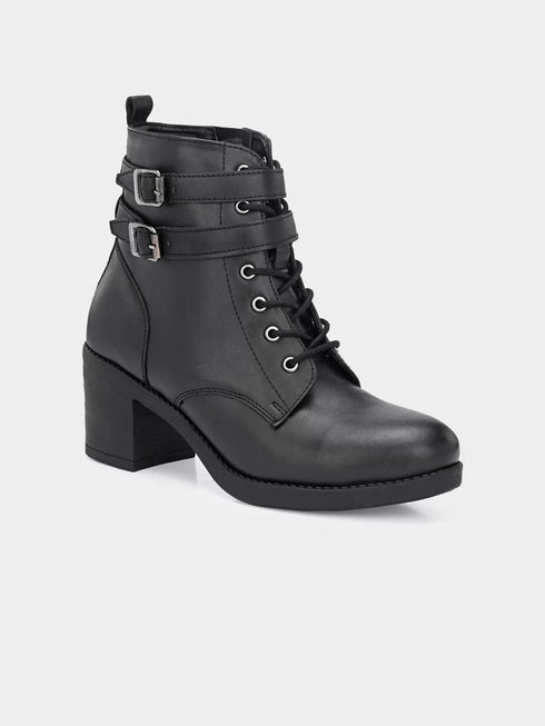 ADORLY Women Casual Block-Heeled Regular Boots