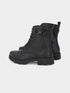 ADORLY Women Round Toe Chunky Boots
