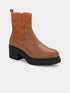 ADORLY Women Block Heel Chelsea Boots