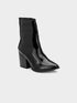 Adorly pointed toe block heel boots