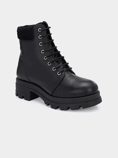 ADORLY Women Casual Block Heel Hiking Boots