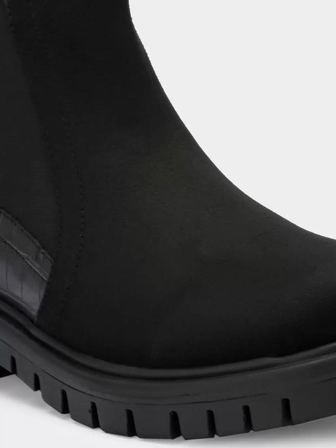 ADORLY Women Round-Toe Chelsea Boots