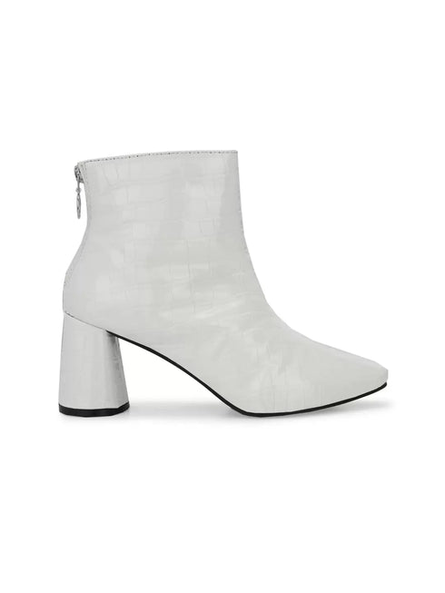 ADORLY Women Mid-Top Block Heeled Boots