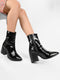 Adorly pointed toe block heel boots