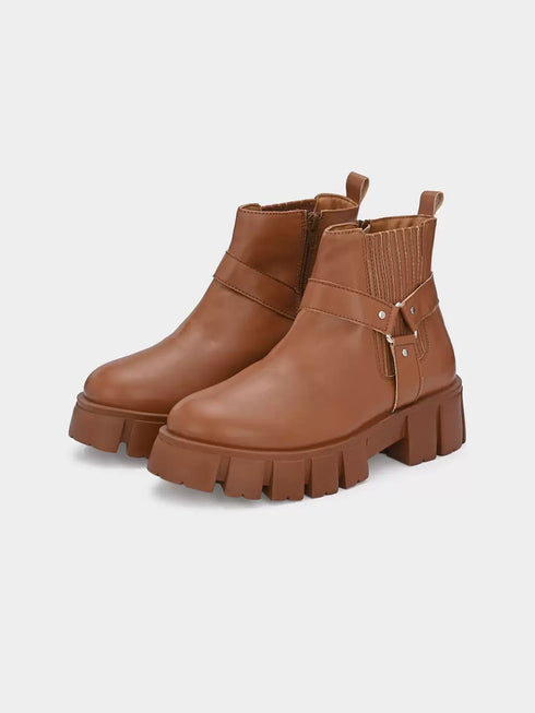 ADORLY Women Heeled Chelsea Boots