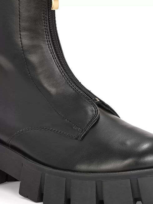 ADORLY Women Heeled Chunky Boots