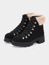 ADORLY Women Lace-Ups Winter Boots