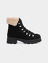 ADORLY Women Lace-Ups Winter Boots