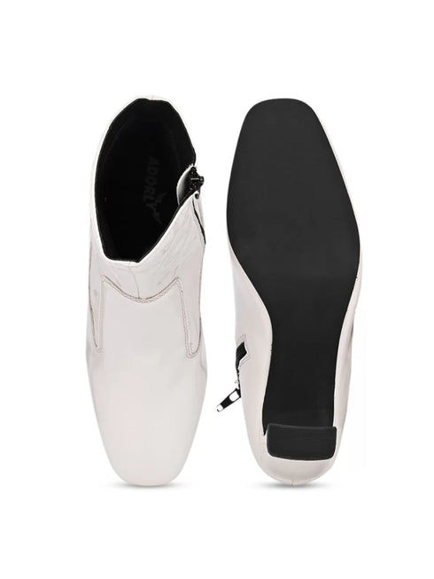 ADORLY Women Block-Heeled Regular Boots