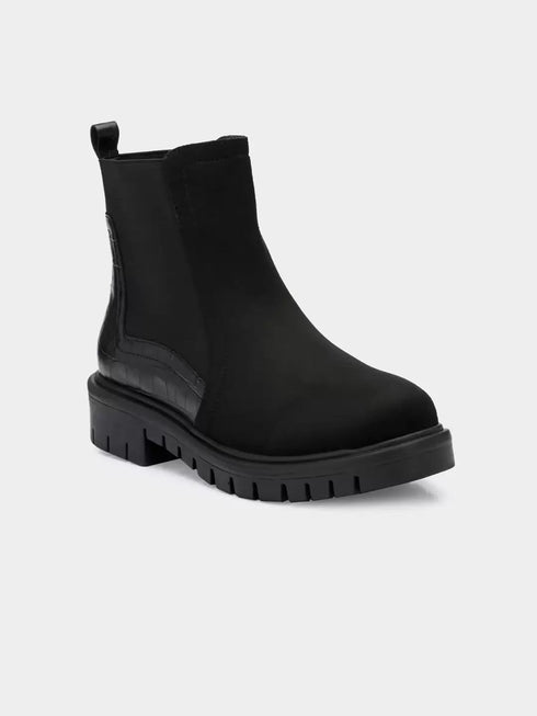 ADORLY Women Round-Toe Chelsea Boots