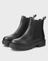 Adorly classic patent chelsea boots