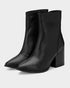 Adorly pointed toe block heel boots