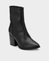 Adorly pointed toe block heel boots