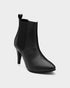 Adorly pointed toe kitten heeled boots