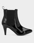 Adorly pointed toe kitten heeled boots