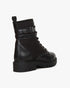 Combat Lace-Up Boots, Black
