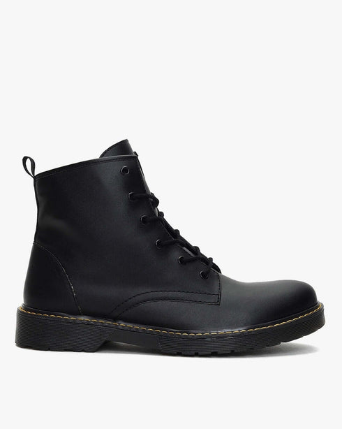 Adorly ankle length lace up boots