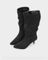 Adorly kitten heel slouchy boots