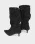 Adorly kitten heel slouchy boots