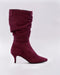 Adorly kitten heel slouchy boots