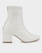 Adorly Low Block Heel Boots With Zipper Closure