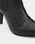 Kitten-Heeled Ankle-Length Boots