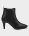 Kitten-Heeled Ankle-Length Boots
