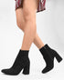 Adorly Flared block heel boots