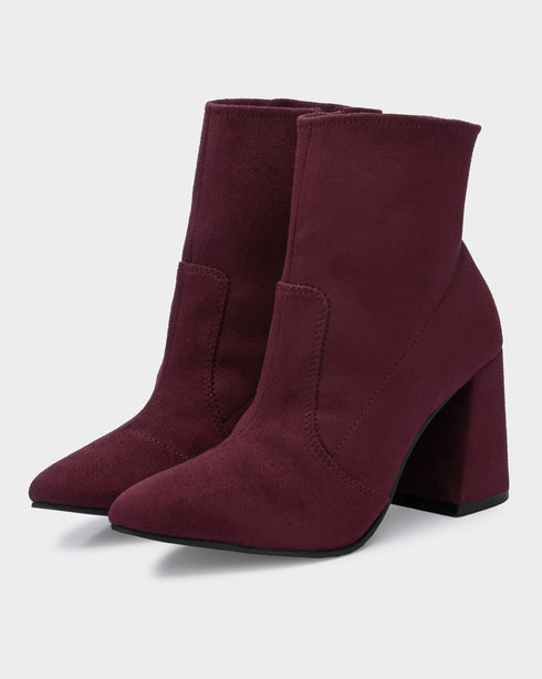 Adorly Flared Block Heel Boots